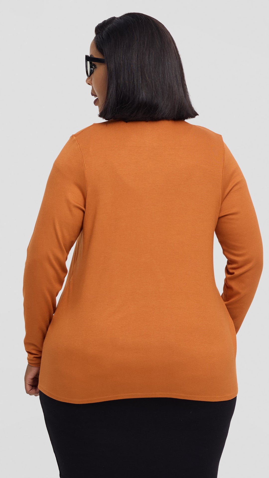 Vivo Everyday Short Waterfall in Jersey - Rust