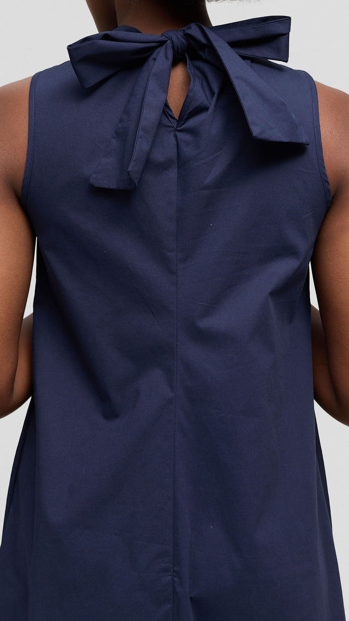 Safari by Vivo Samira Maxi Dress in Cotton - Navy