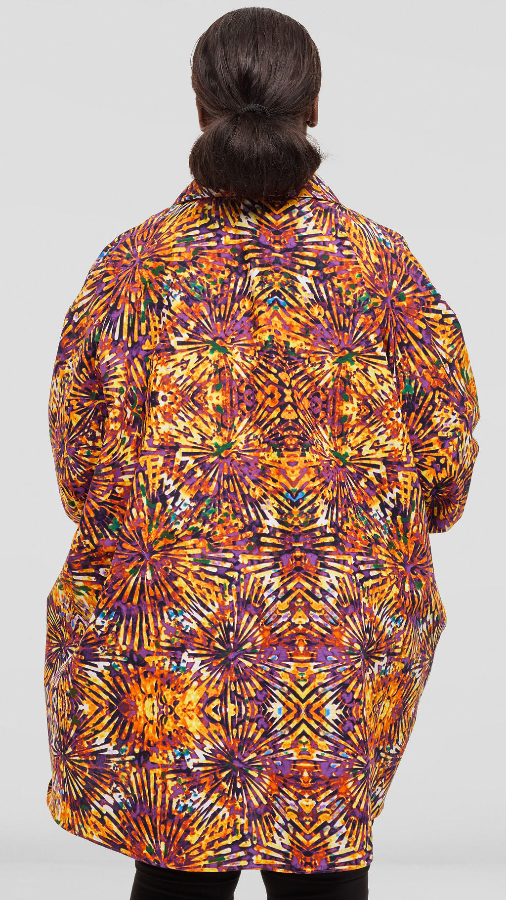 Safari by Vivo Tafari Highlow Top in Kitenge - Feli Print