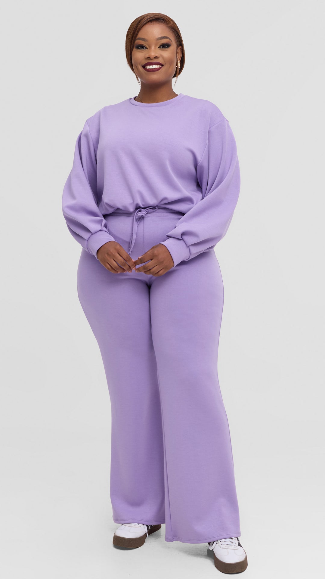 Vivo Sweatshirt in Scuba - Lilac