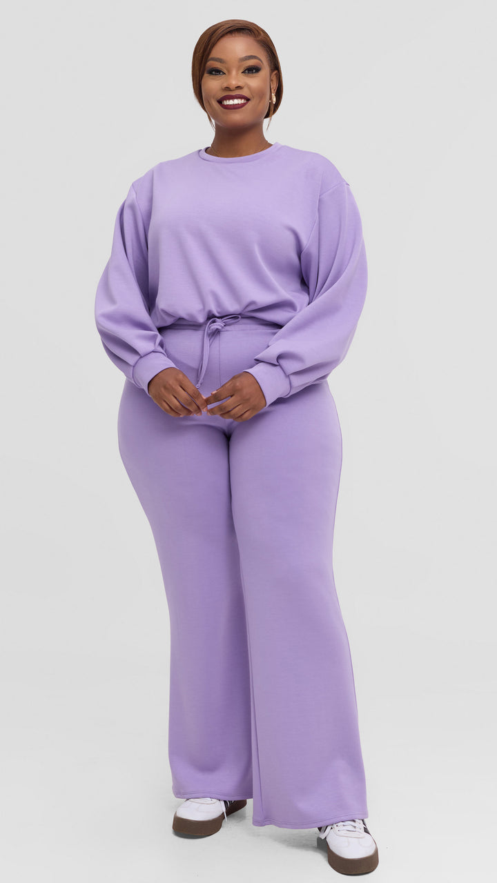 Vivo Sweatshirt in Scuba - Lilac