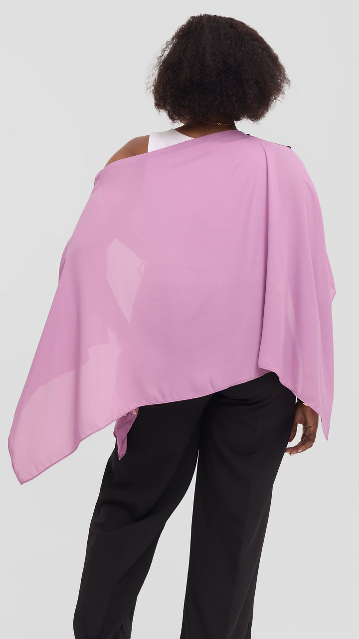 Vivo Multiway Cover Up in Chiffon - Lilac