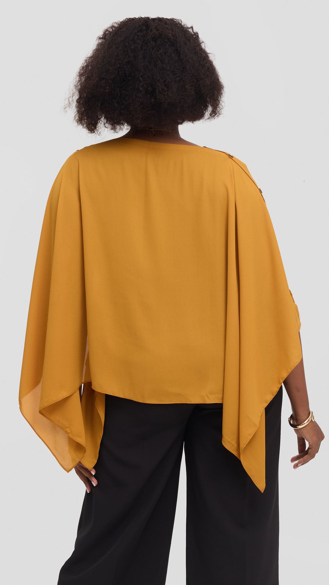 Vivo Multiway Cover Up in Chiffon - Mustard