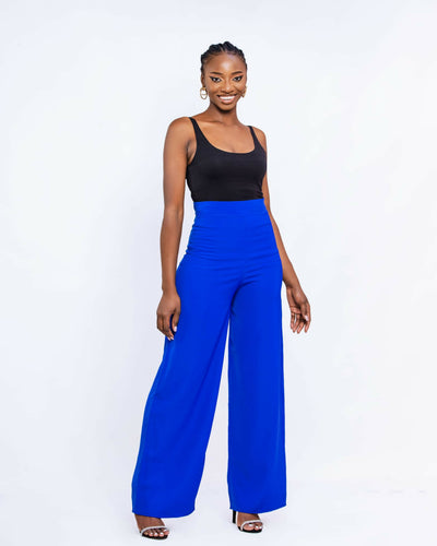 Da’Joy Fashions Polaris Pants - Royal Blue - Shopzetu