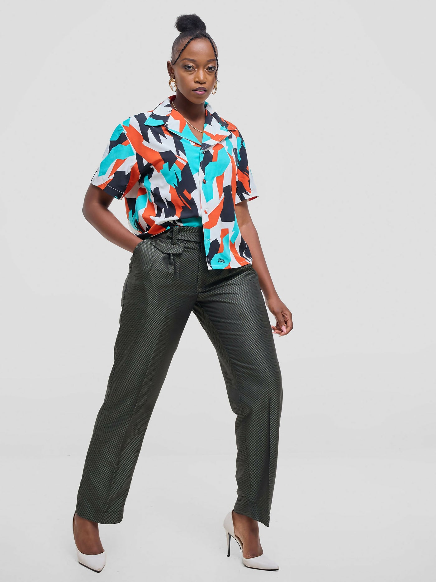 Kalungi Mtazamo Unisex Trouser - Green - Shopzetu