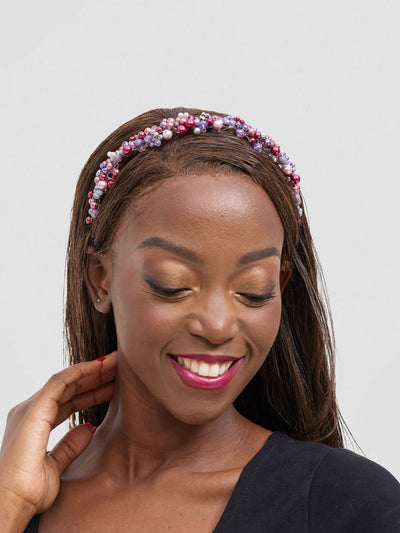 Yaakunte Nchula Head Crown - Lavender - Shopzetu