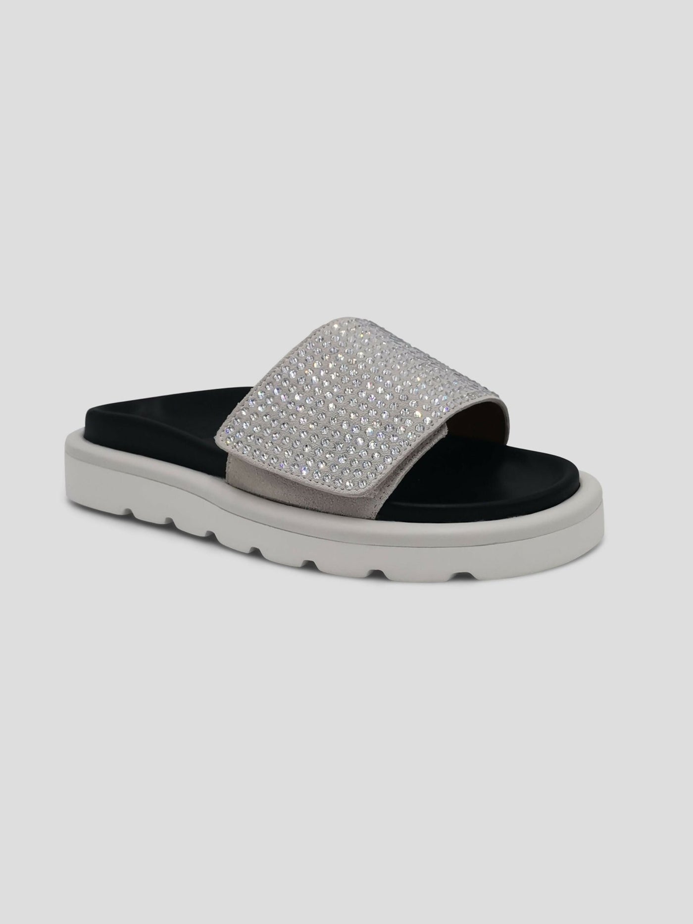 Julz Cooper Sandals - Black / White - Shopzetu