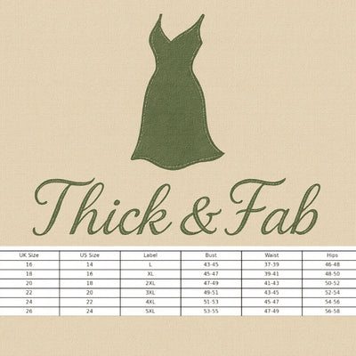 Thick & Fab Amy Dress - Grey Print - Shopzetu