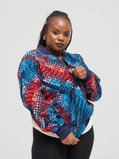 Rafiki Threads Arrow Jacket - Multicolored - Shopzetu