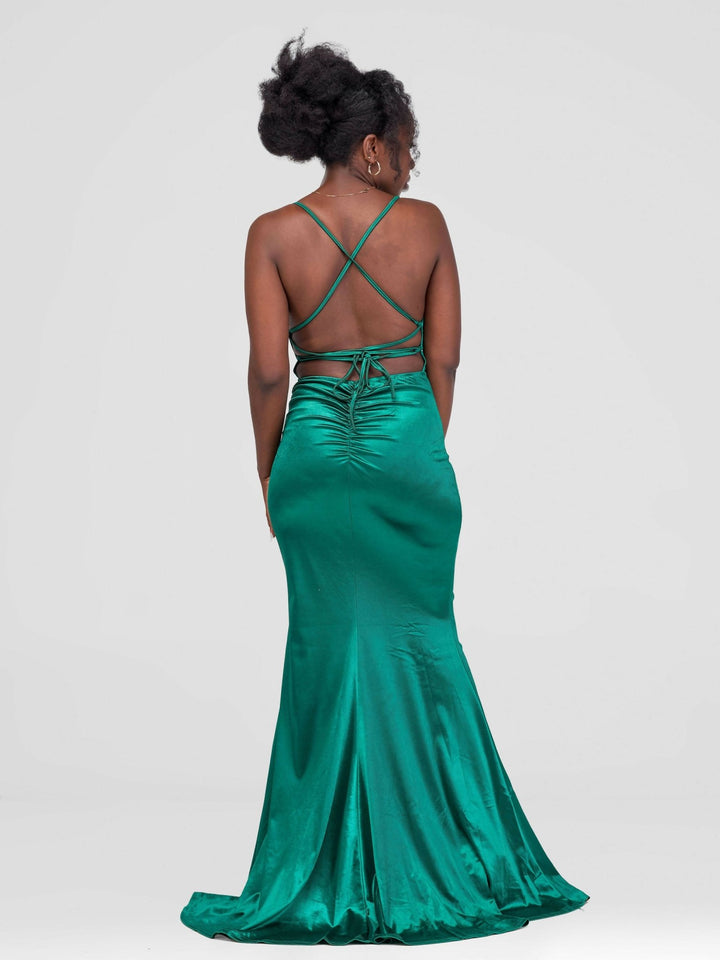 Stylish Sisters Bodycon Dress - Green - Shopzetu