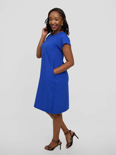 Kakiba Collections Zipporah Dress - Royal Blue - Shopzetu