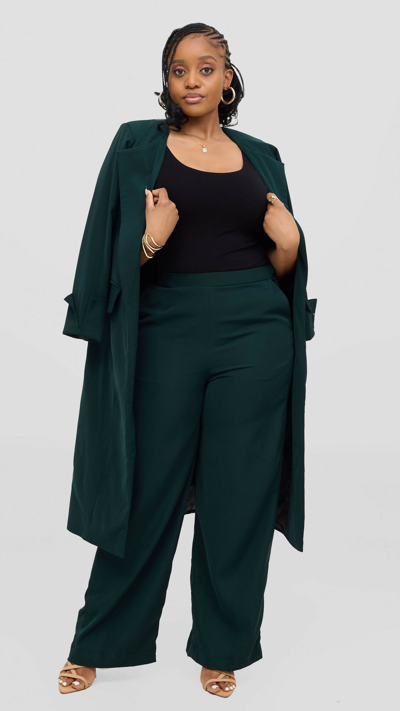 Kinini Creations Official Suit - Emerald Green