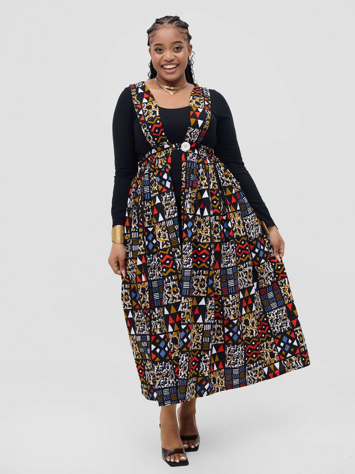 Aisha Kimono - Black / Red - Shopzetu