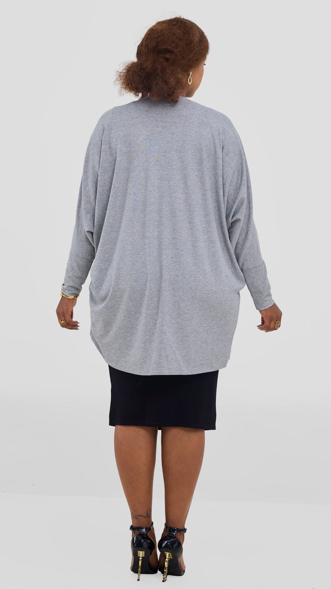 Vivo Mini Butterfly Sweater - Grey