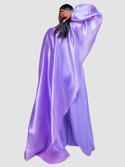 V - LUX Lavish Babe Pant Set - Lilac - Shopzetu