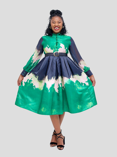 Stylish Sisters Miami Dress - Multicolored - Shopzetu