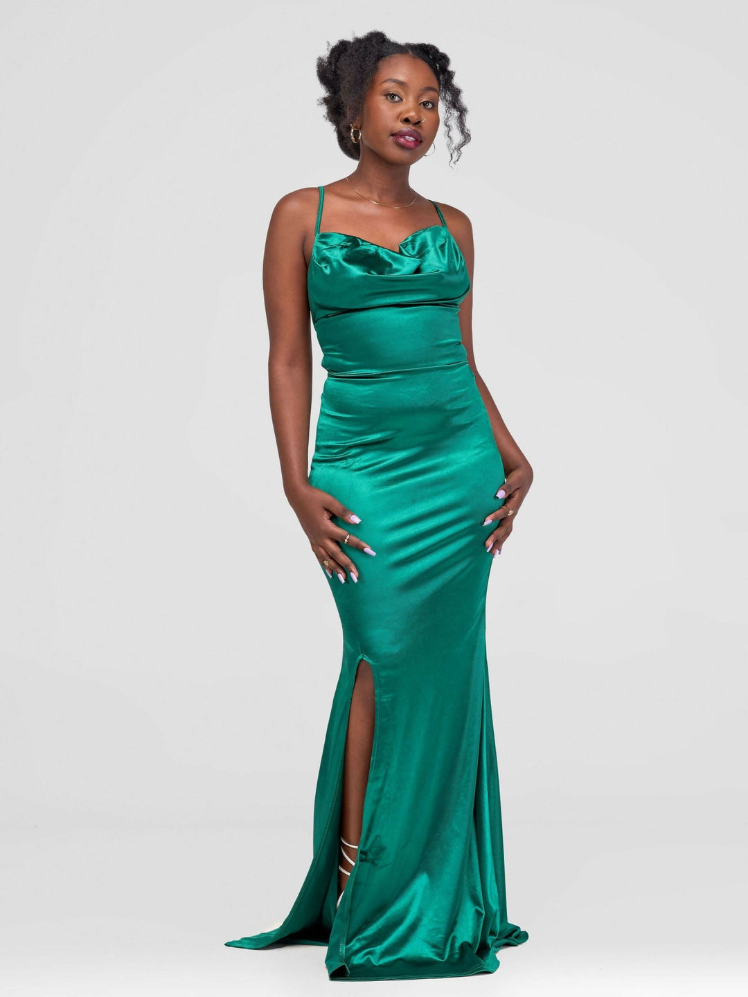 Stylish Sisters Bodycon Dress - Green - Shopzetu