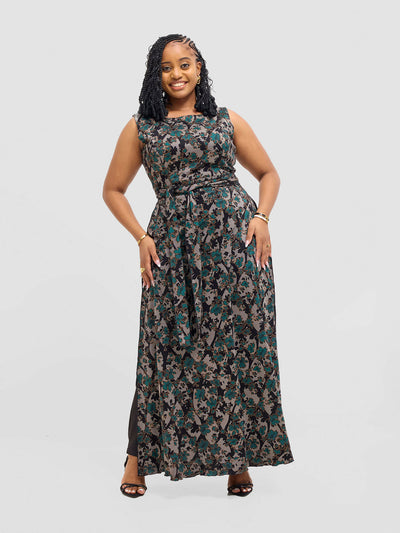 Smash By Kaly Elegant Flow Tunic Coverup Top - Multicolored - Shopzetu