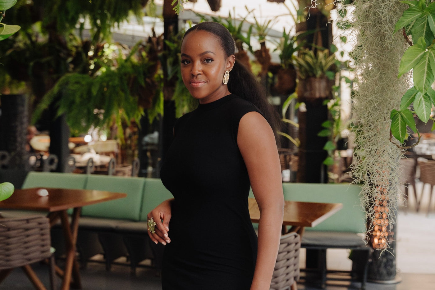 This Is Essential Midi Dress - Black - Shopzetu