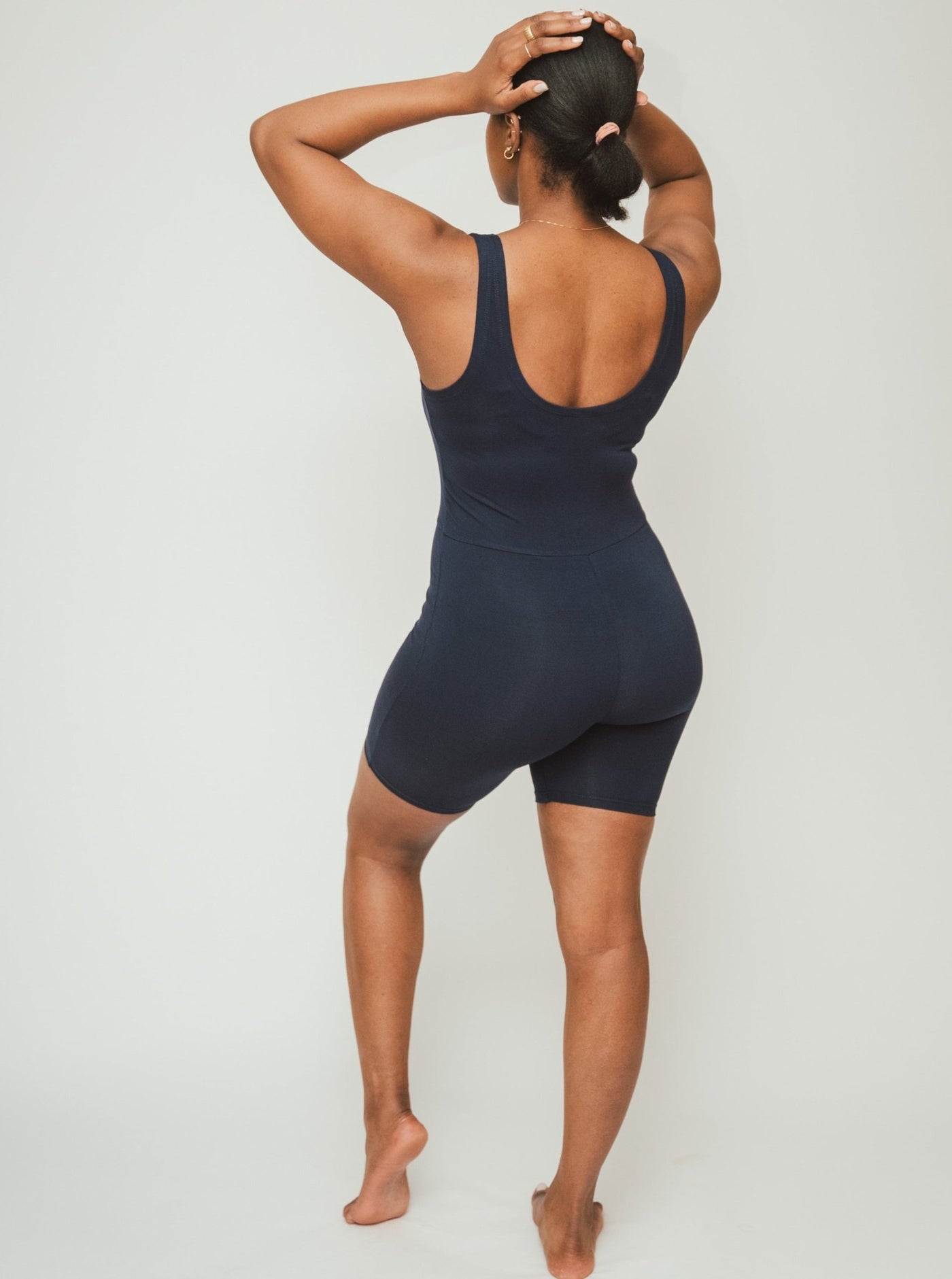 Vivo X This Is Essential Short Unitard - Navy Blue - Shopzetu