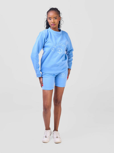 Dynique Clothing Shorts Set - Sky Blue - Shopzetu