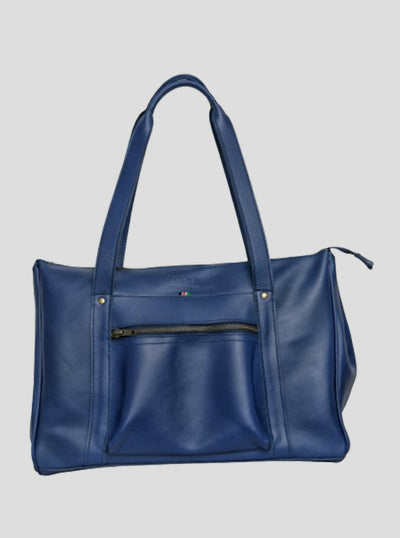 Wazawazi Makosewe Handbag - Blue - Shopzetu