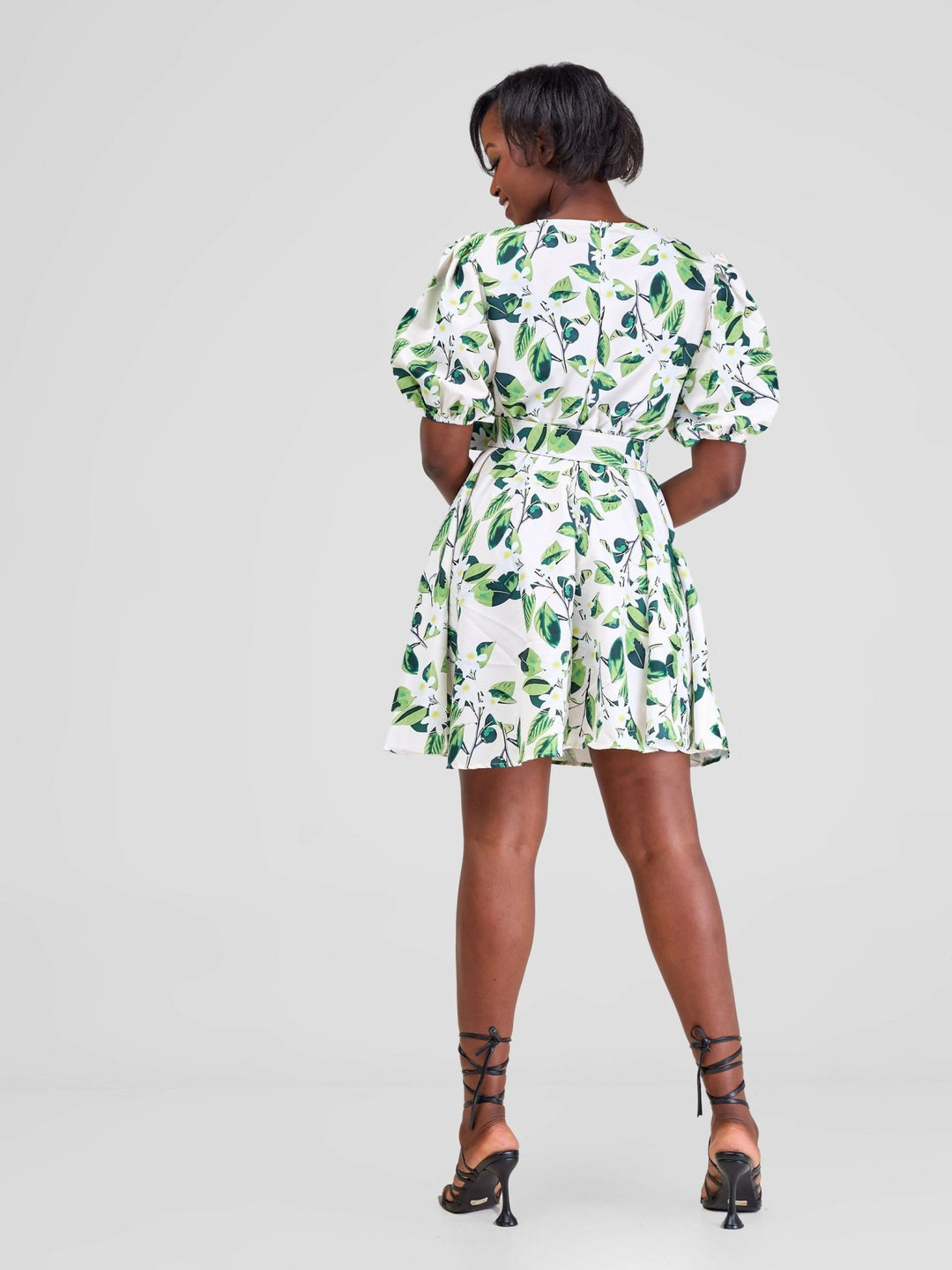 Stylish Sisters Mini Dresses - Green - Shopzetu