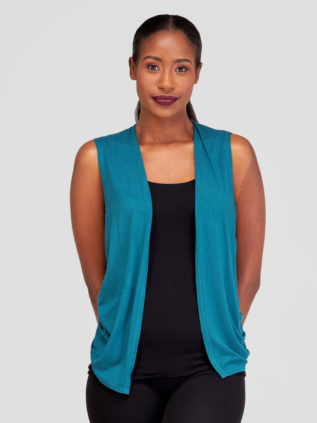 Vivo Basic Sleeveless Sienna Waterfall - Teal
