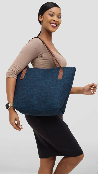Fine Things Sack Bag - Blue