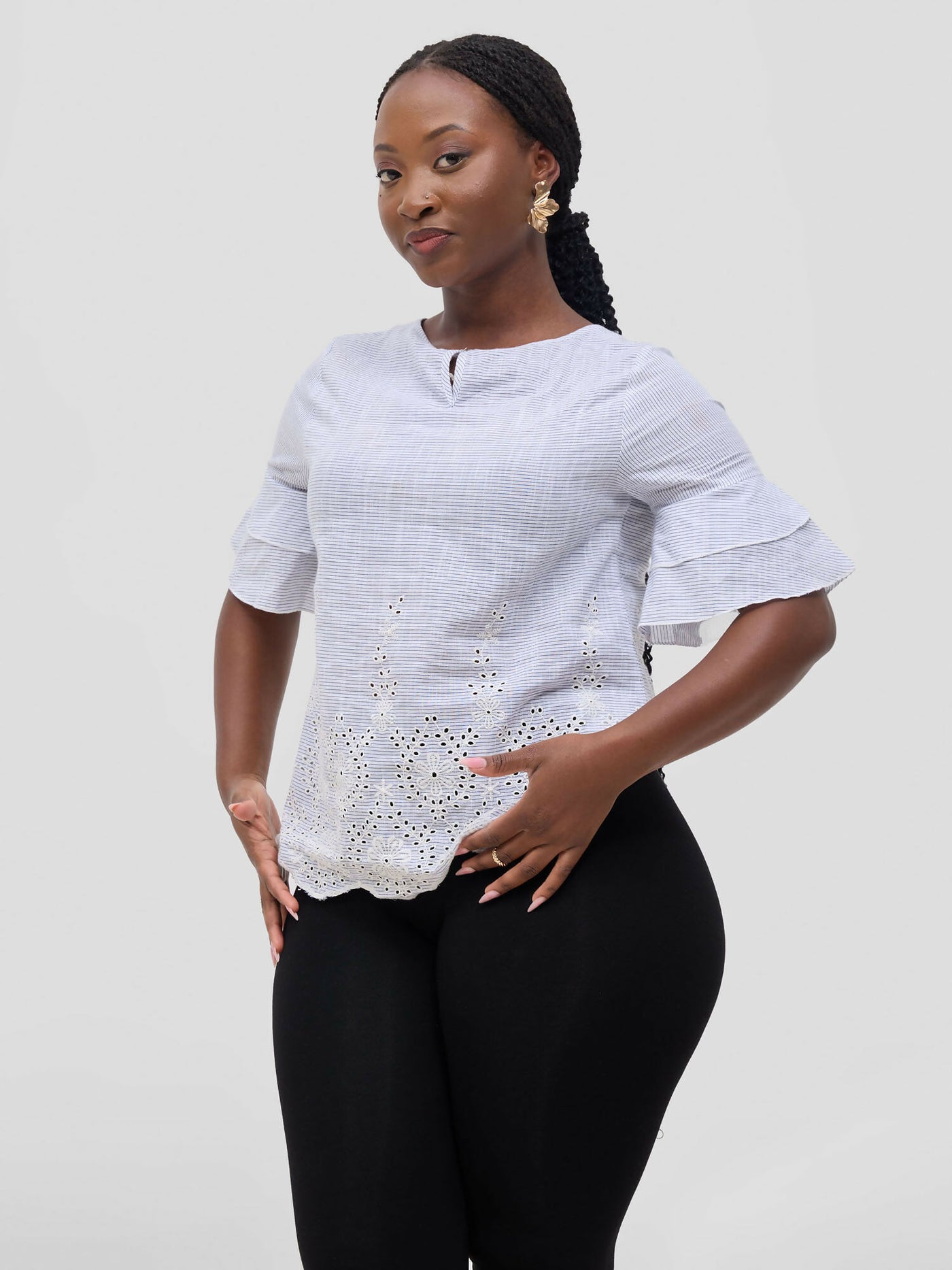 Zuana Vishudhi Top - White - Shopzetu