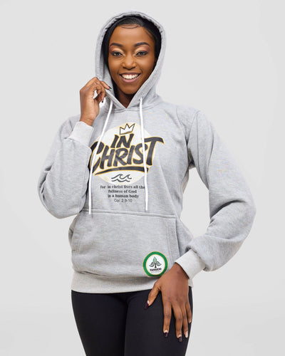 Rafiki Threads In Christ Hoodie - Light Grey