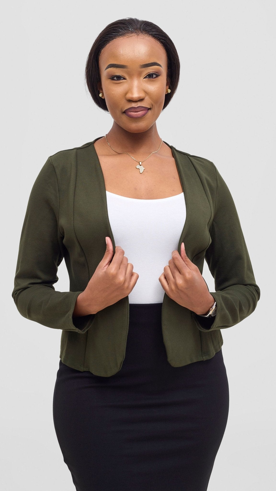 Vivo Basic Ali Jacket - Hunters Green - Shopzetu