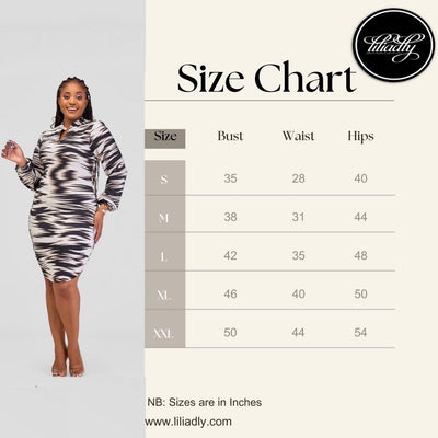 Liliadly Pipy Dress - Black - Shopzetu