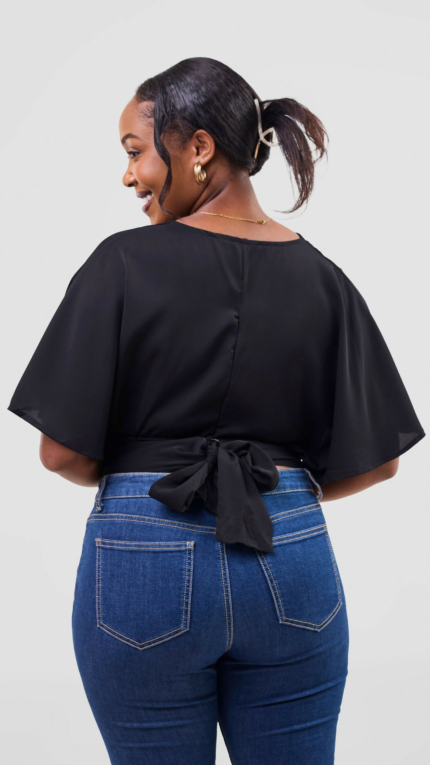 Mkenya Collections Top - Black