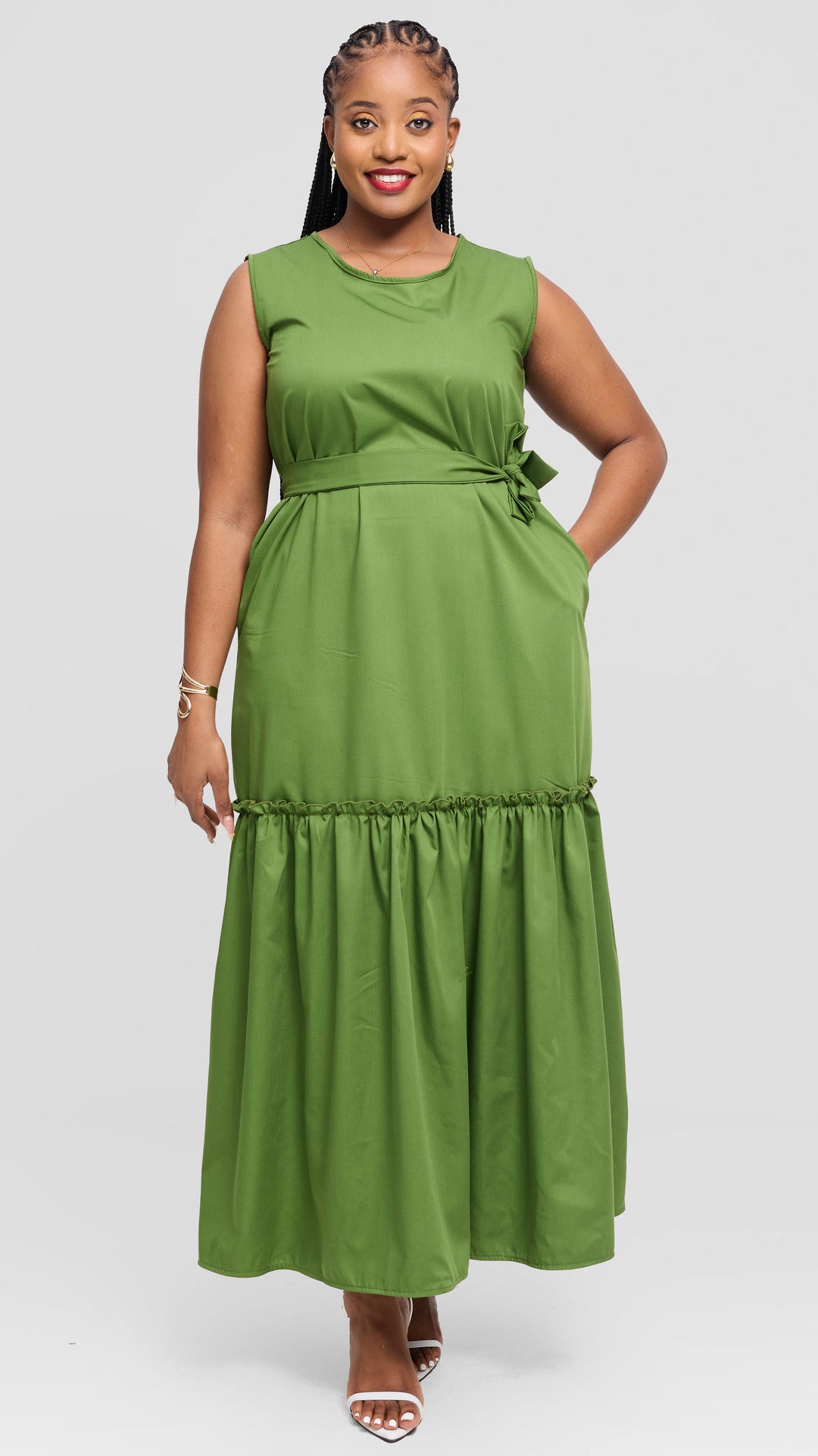 Lizola Veronica Maxi Dress - Green