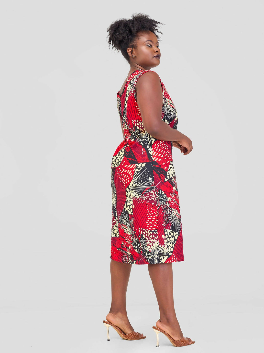 WCS Dewuor Cherry Dress - Red - Shopzetu