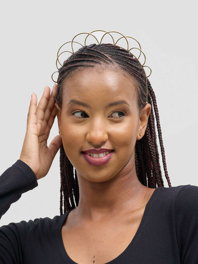 Yaakunte Enkitae II Head Crown - Gold - Shopzetu