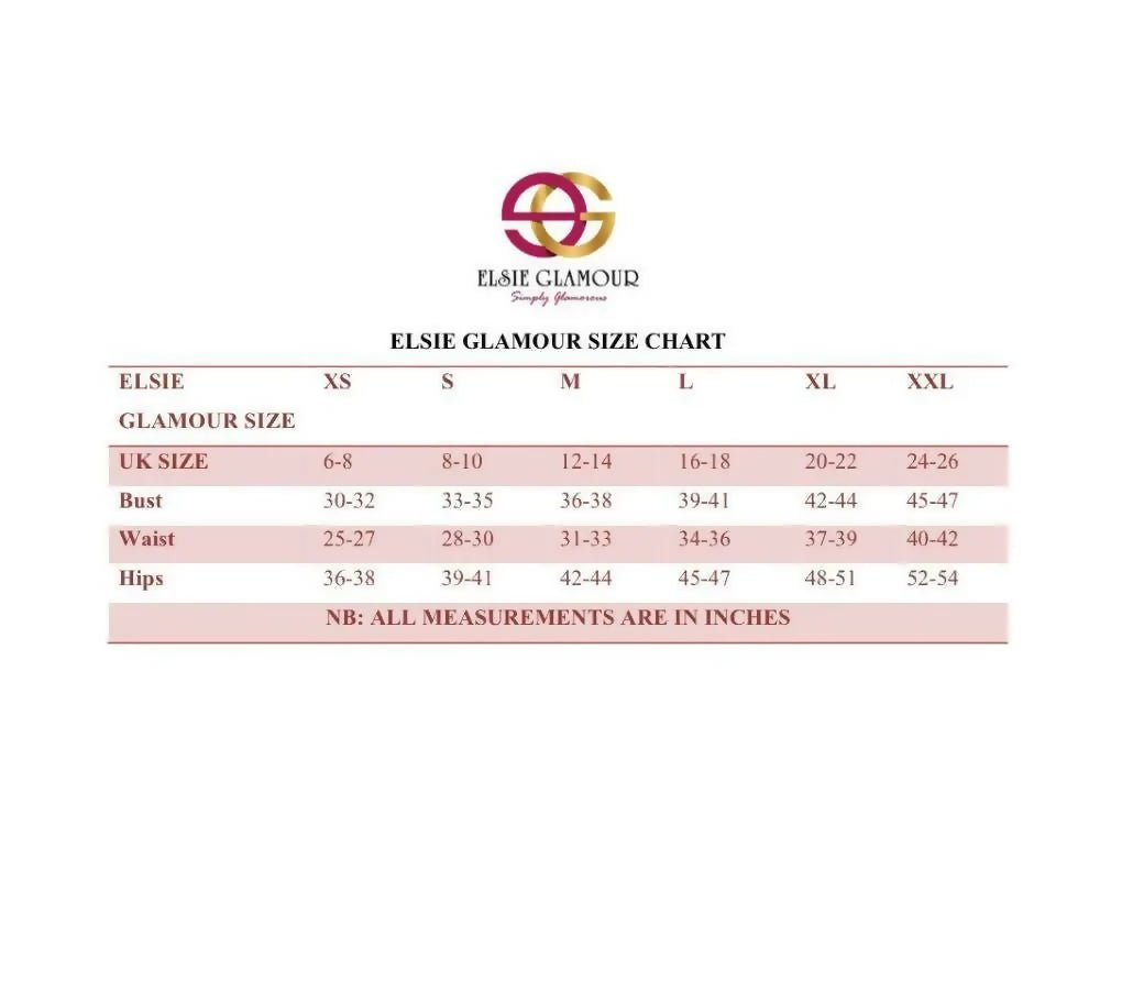 Elsie Glamour Amara Wrap Jumpsuit - Fuchsia - Shopzetu