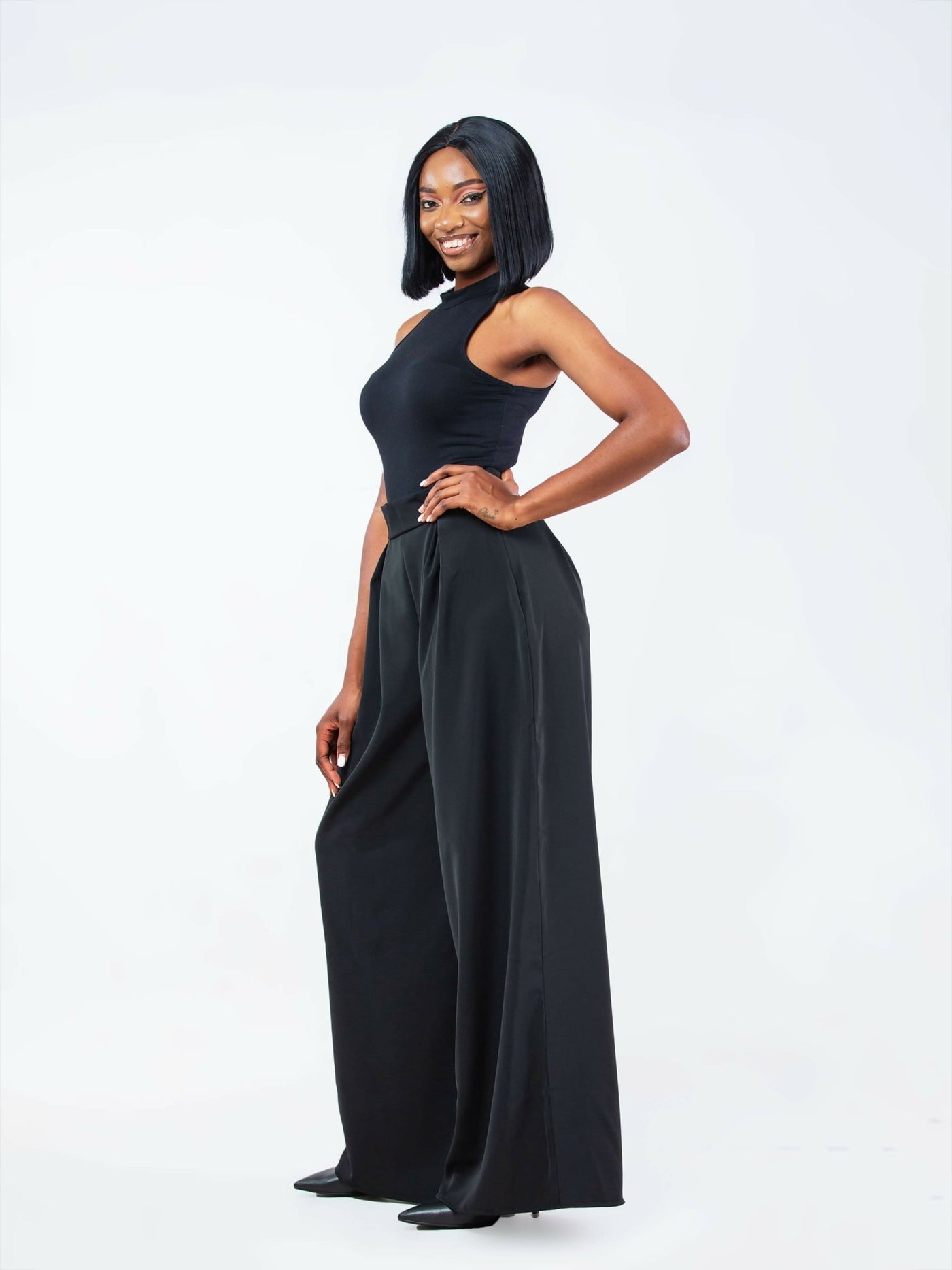 Da’Joy Fashions Ke Nova Pant - Black - Shopzetu