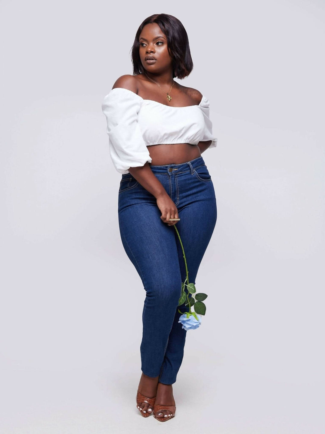 Hekaya Shay Top - White - Shopzetu