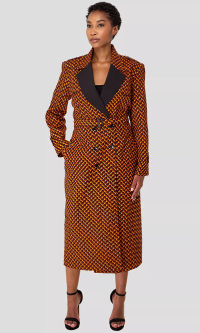 SBV Ankara Trench Coat - Mustard - Shopzetu