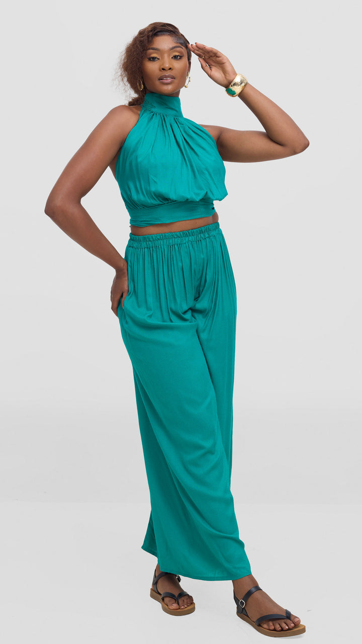 Tamalaki Africa Pant Set - Turquoise