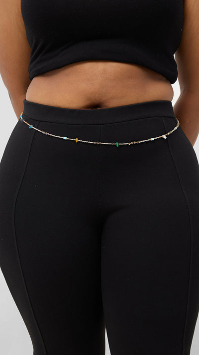 Sistar To Sistars Intimate Stones Crystals Waist Bead - Multicolored