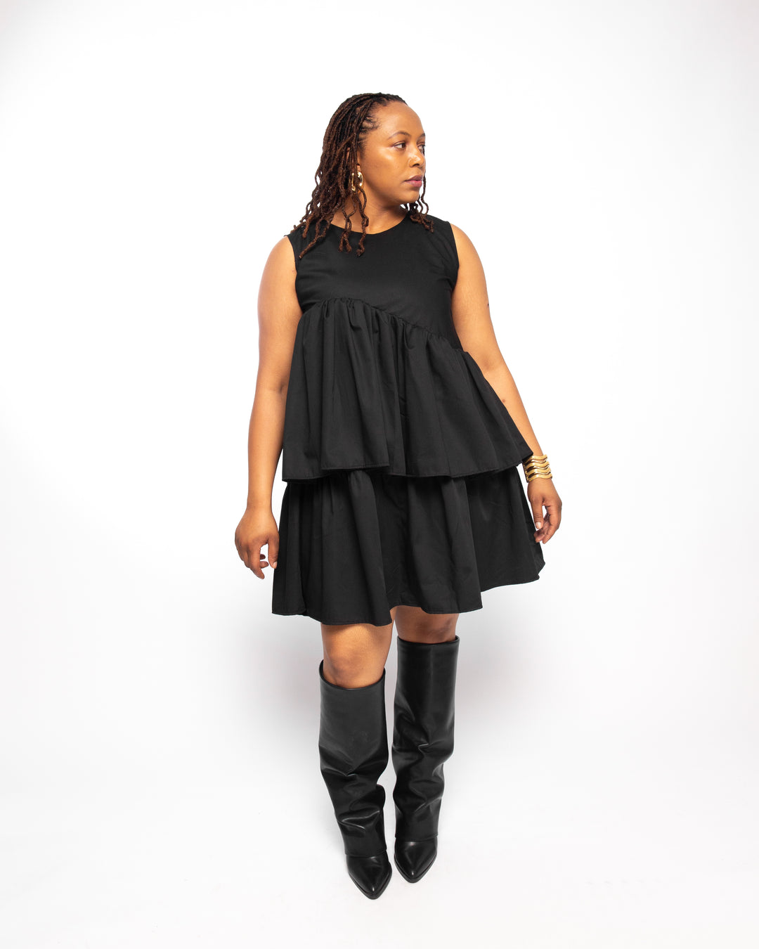 Mnubistyle Amari Dress - Black