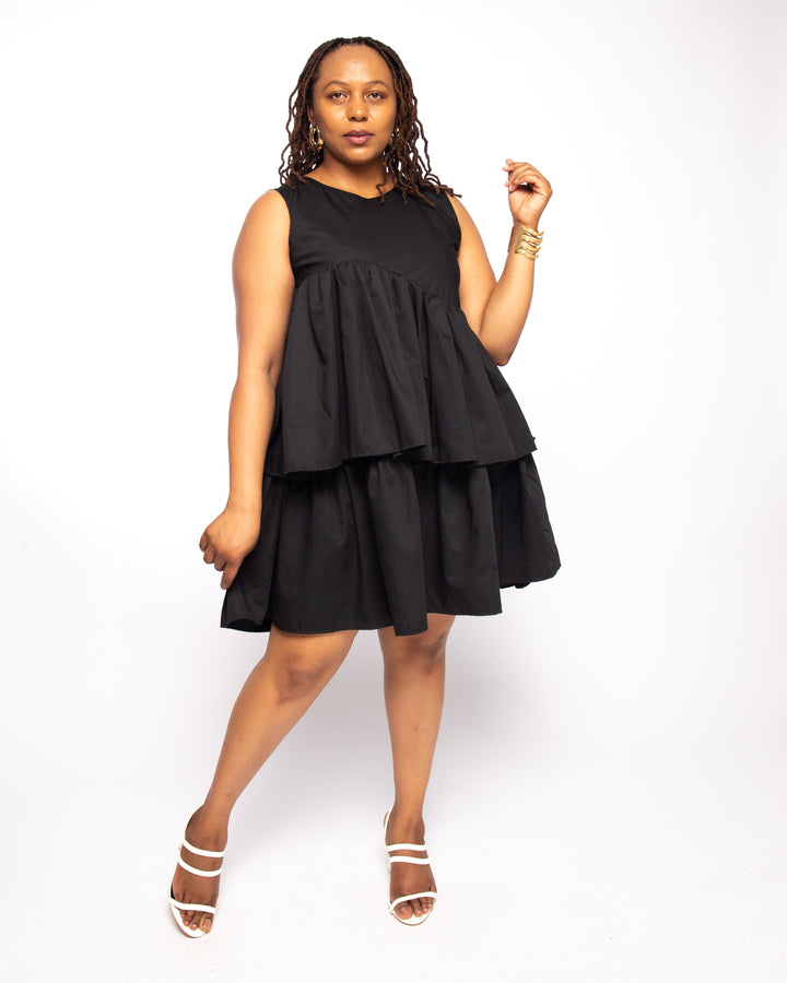 Mnubistyle Amari Dress - Black