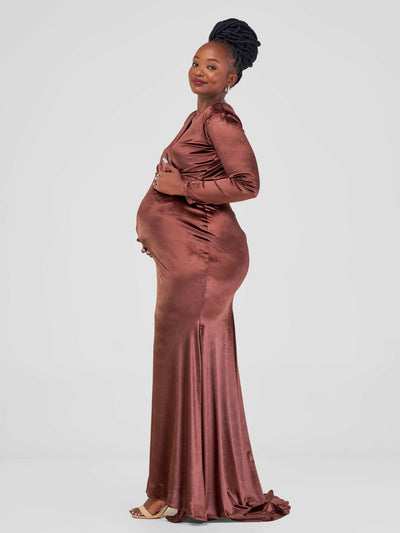Vintlyne Callie Dress - Brown