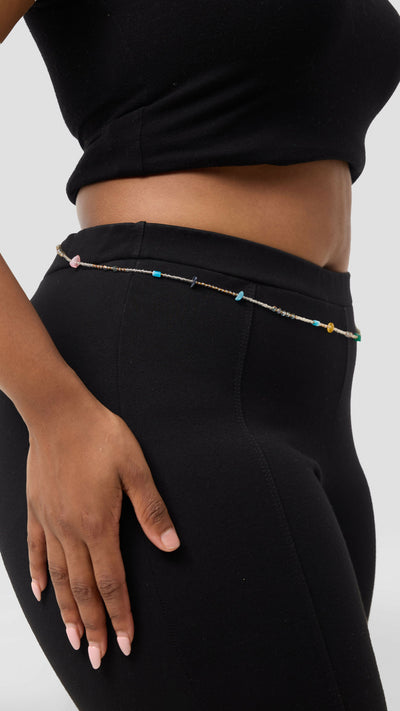 Sistar To Sistars Intimate Stones Crystals Waist Bead - Multicolored