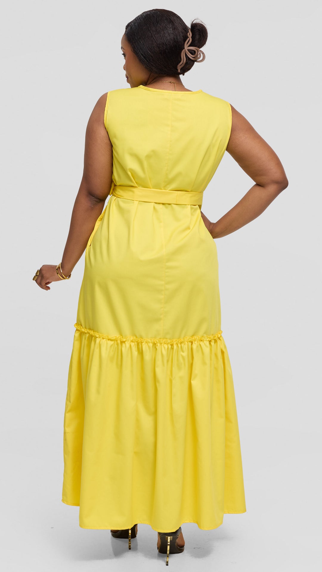 Lizola Thea Maxi Dress - Yellow