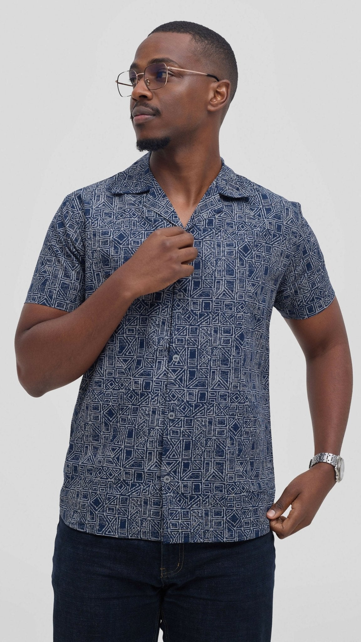 Kitu Kali TP Fabric 2 Shirt - Grey - Shopzetu
