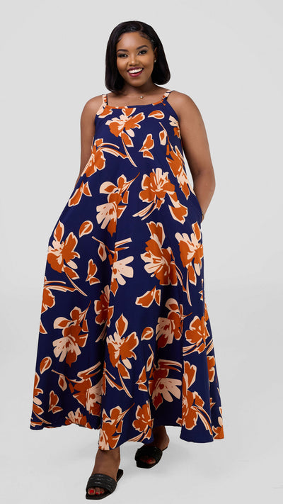 Liliadly Belle Dress - Blue